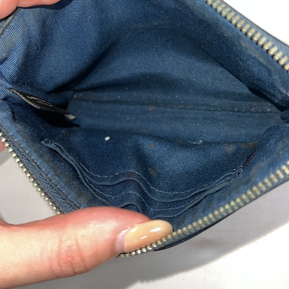 Coach Red Multi Corner Zip Wristlet F57595 Tea Rose Floral - Picture 5 of 6